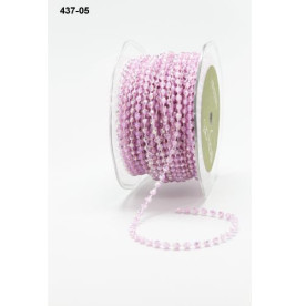 Намистини на нитці бузкового кольору від May Arts, 90 см