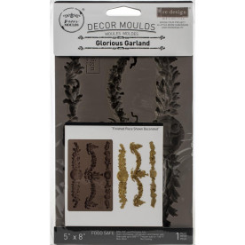 Силиконовая форма, молд, Glorious Garland, 13х20 см, Prima