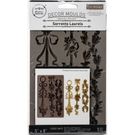 Силіконова форма (молд) 12.5х20 см Sorrento Laurels Redesign, Prima Marketing
