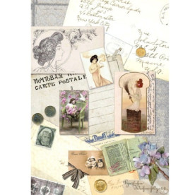 Декупажная карта "Дамские штучки" 21х29,7 см от компании Cheap Art