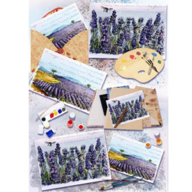 Декупажна карта "Прованські пейзажі" 21х29,7 см від компанії Cheap Art