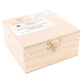 Дерев'яна проста шафа для декорування від Albero, 13х5х9 см