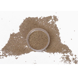 Мікробісер срібного кольору, Margo, 0,25 мм