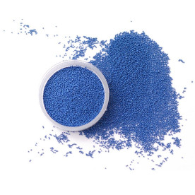 Микробисер темно-синего цвета, Margo, 0,25 мм