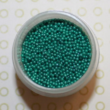 Микробисер зеленого цвета, Margo, 0,4 мм