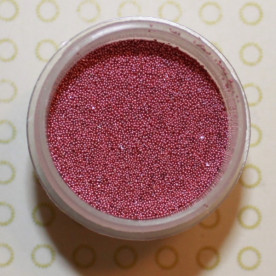 Микробисер кораллового цвета, Margo, 0,25 мм