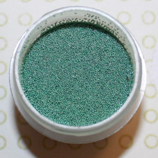 Микробисер травяного зеленого цвета, Margo, 0,25 мм