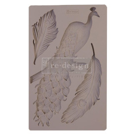Силиконовая форма (молд) 12.5х20 см Regal Peacock Redesign, Prima Marketing