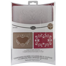 Папки для тиснення Frames Heart / Ornate від Sizzix