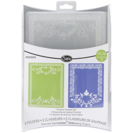 Папки для тиснення Ornate Frames Set від Sizzix