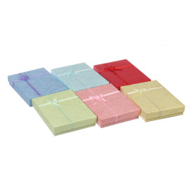 Коробочка для бижутерии, 1 шт, розовый, 16х12 см