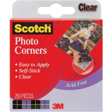Куточки для кріплення фотографій Scotch Photo Corners від компанії 3M