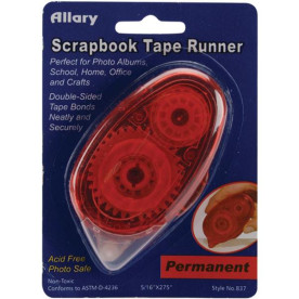 Роллер с клеевой лентой Permanent Tape Runner от компании Allary, 8 мм, 7 м