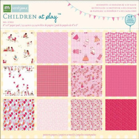 Набір паперу Girl 15х15 см 12 сторінок від компанії Making Memories