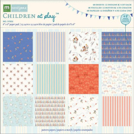 Набір паперу Boy 15х15 см 12 сторінок від компанії Making Memories