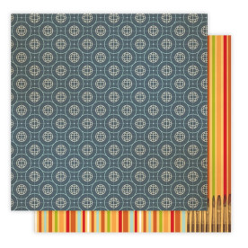 Двусторонняя бумага для скрапбукинга Atmosphere 30х30 см от Studio Calico