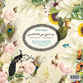 Набір паперу для скрапбукінгу Petite Papers Pad WPK24 15х15 від Webster's Pages