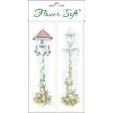 Листівки Summer - Dovecote & Lamp для прикраси квітковим міксом Flower Soft