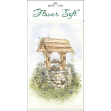 Открытка Country Toppers - Wishing Well для украшения цветочным миксом Flower Soft