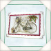 Открытка Country Toppers - Bike для украшения цветочным миксом Flower Soft