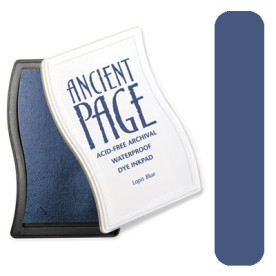 Перманентні чорнило для Штампінг Ancient Page Lapis Blue від Clear Snap