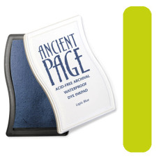 Перманентные чернила для штампинга Ancient Page Lime от Clear Snap