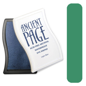 Перманентні чорнило для Штампінг Ancient Page Sage від Clear Snap