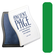 Перманентные чернила для штампинга Ancient Page Emerald от Clear Snap