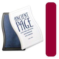 Перманентные чернила для штампинга Ancient Page Cardinal от Clear Snap