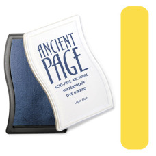 Перманентные чернила для штампинга Ancient Page Saffron от Clear Snap
