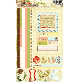 Лист наклеек Image Stickers - Lullaby Lane, Webster's Pages