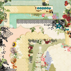 Набор высечек и веллума Vellum & Diecut Kit WPK25 15х15 см от Webster's Pages