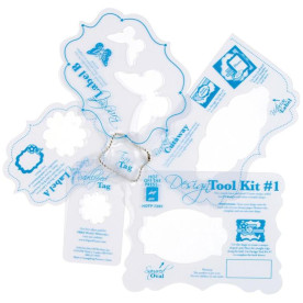 Пластиковый трафарет Tool Kit 6 шт от Hot Off The Press