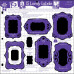 Пластиковий трафарет Lovely Labels, 30х30 см від Hot Off The Press