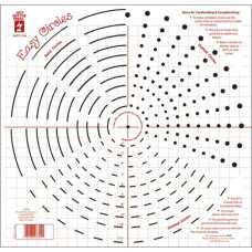 Пластиковий трафарет Easy Circles, 30х30 см від Hot Off The Press