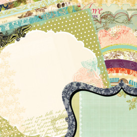 Набір вирубування і Веллум Vellum & Diecut Kit WPK18 15х15 см від Webster's Pages