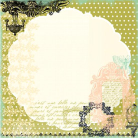 Лист Веллум для скрапбукінгу Life's Portrait Vellum 30х30 см від Webster's Pages