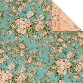Двосторонній папір Cherry Blossom 30х30 см від Graphic 45