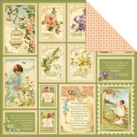 Двосторонній папір Springtime 30х30 см від Graphic 45