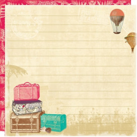 Двусторонняя бумага для скрапбукинга Far & Away 30х30 см от Webster's Pages