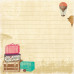 Двусторонняя бумага для скрапбукинга Far & Away 30х30 см от Webster's Pages