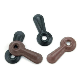 Набір анкерів для фотографій Matte Black & Brown від Creative Impressions, 50 шт