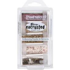 Набір Pink Encrusted Jewel Kit від Stampendous