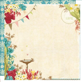 Двусторонняя бумага для скрапбукинга Celebrate Life 30х30 см от Webster's Pages