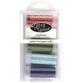 Набір Гліттера Holiday Tinsel від Stampendous