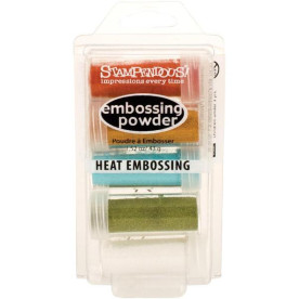 Набор пудр для эмбоссинга Carousel от Stampendous