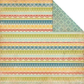 Двосторонній папір Italian Lace 30х30 см від Carta Bella