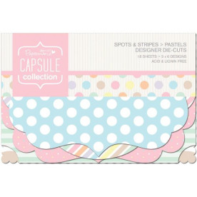 Набір вирубування Pastels, 15 * 10 см від Papermania