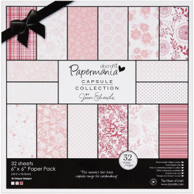 Набор бумаги Parkstone 15х15 см 32 листа от Papermania