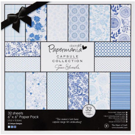 Набор бумаги Burleigh 15х15 см 32 листа от Papermania